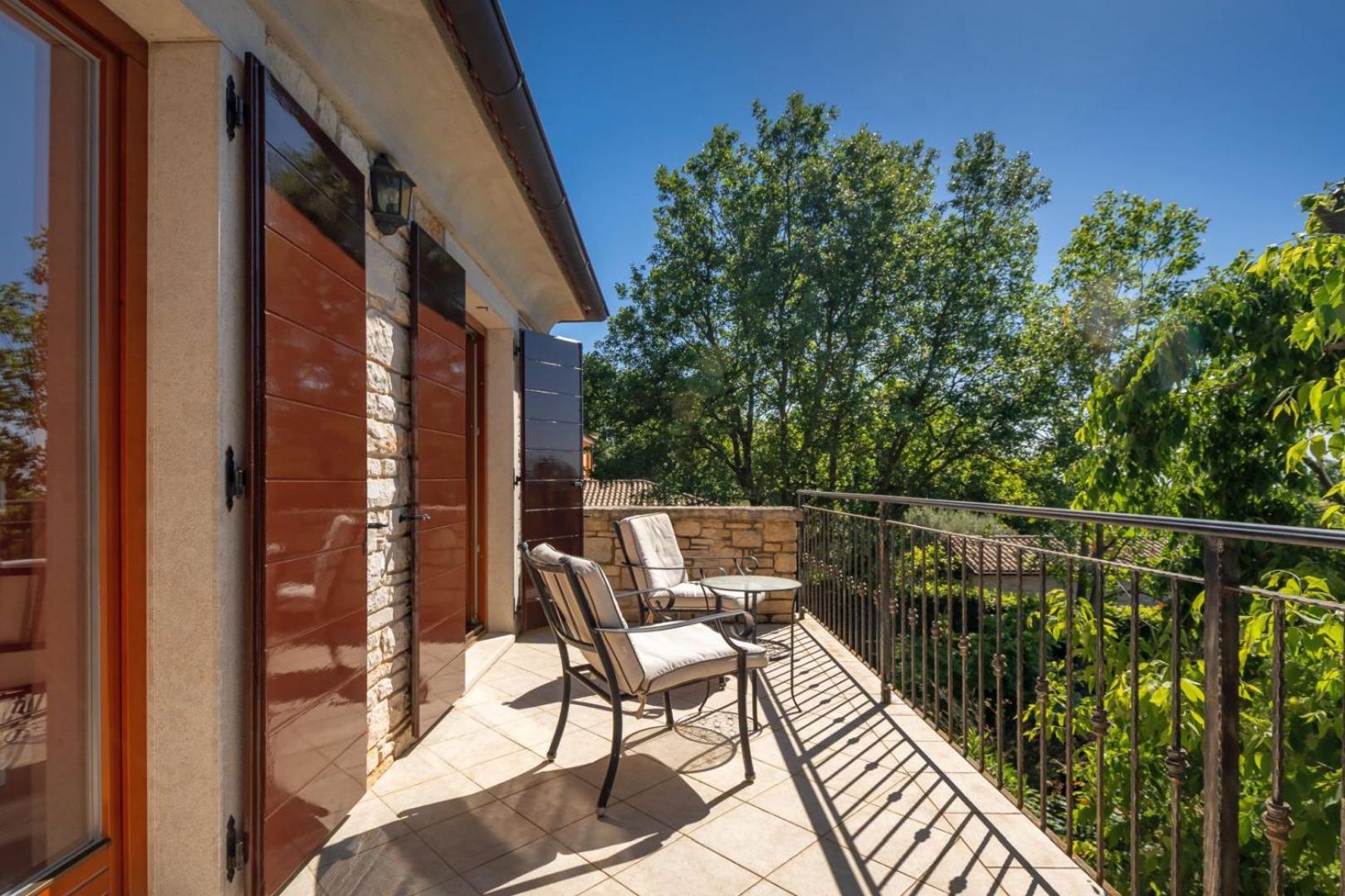 Rustic Villa Cehici With Pool In Sveti Lovrec Jehnici Exterior photo